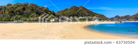 Yuinohama Marine Park Panorama [Isahaya City, Nagasaki Prefecture] 63730504