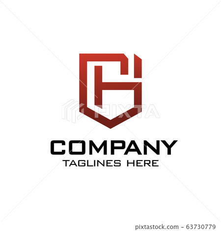 creative initial letter GH as shield logo vector concept creative initial letter GH as shield logo vector concept 63730779
