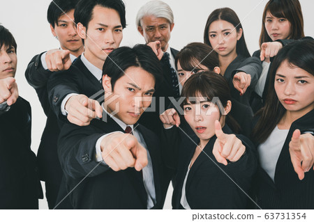 Business person pointing 63731354