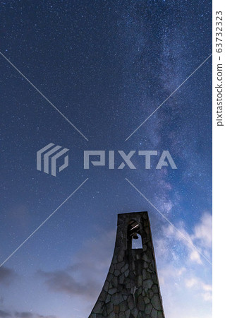 三原高原(長野縣)的銀河系 三原高原(長野縣)的銀河系 63732323