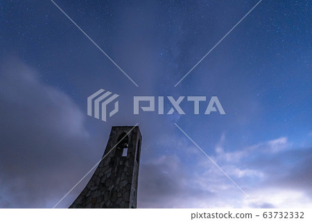 三原高原(長野縣)的銀河系 三原高原(長野縣)的銀河系 63732332