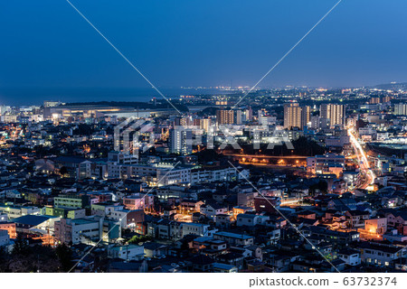 日立市加米公園04的夜景 日立市加米公園04的夜景 63732374