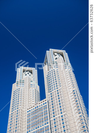Tokyo cityscape in Japan I want to see Tokyo Metropolitan Government etc. 63732626