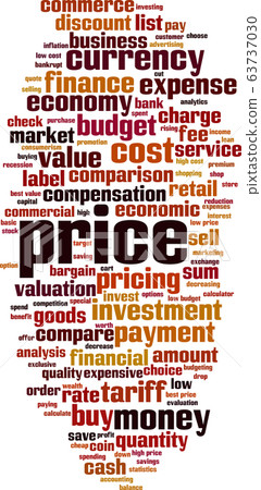 Price word cloud Price word cloud 63737030