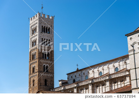 Cathedral of San Martino in Lucca downtown - Tuscany Italy Cathedral of San Martino in Lucca downtown - Tuscany Italy 63737894