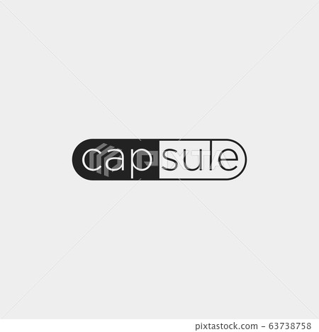 Letter P Capsule Logo Template Vector Design Letter P Capsule Logo Template Vector Design 63738758