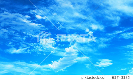 Blue sky and cloud landscape Blue sky and cloud landscape 63743385
