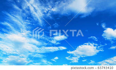 藍天和雲彩風景 63743410