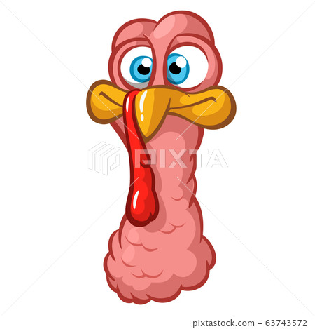 Turkey cartoon bird. Vector illustration isolated. Thanksgiving Day Turkey cartoon bird. Vector illustration isolated. Thanksgiving Day 63743572