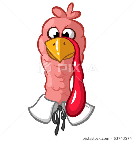 Turkey cartoon bird. Vector illustration isolated. Thanksgiving Day 63743574