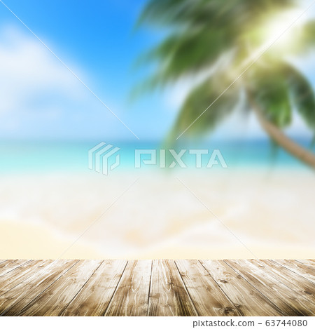 Background-summer-sea-beach-landscape-image 63744080