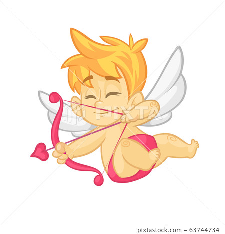 Cupid cartoon illustration Cupid cartoon illustration 63744734