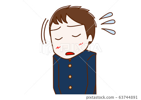 男學生道歉和道歉 男學生道歉和道歉 63744891