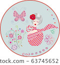 Female fashion illustration design 63745652