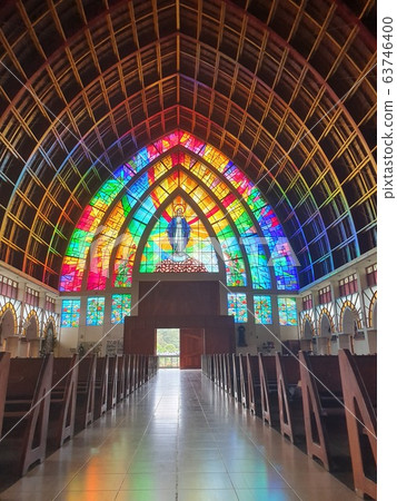 Peru church stained glass Pucallpa Peru church stained glass Pucallpa 63746400
