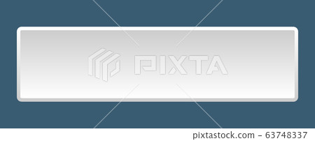 blank button. blank square white push button-插圖素材 [63748337] - PIXTA圖庫