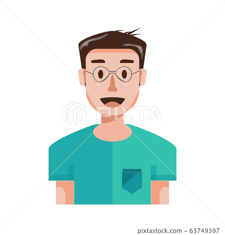 A man who look smart and friendly. A man who look smart and friendly. 63749397