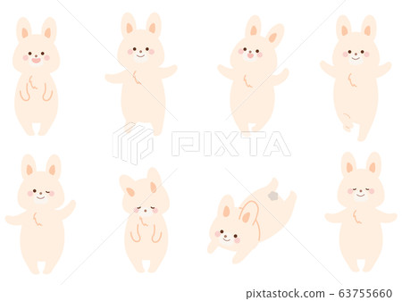 兔子圖姿勢變化集 兔子圖姿勢變化集 63755660