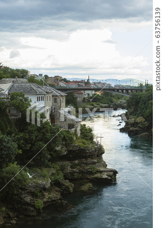 波斯尼亞黑塞哥維那莫斯塔爾的斯塔里（Stari）風景 63756139