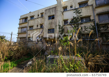 <<Ikeshima, Nagasaki>> Ikeshima Abandoned apartments and ruins <<Ikeshima, Nagasaki>> Ikeshima Abandoned apartments and ruins 63758749