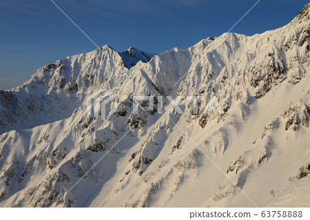 Kashima Yarigatake in the morning sun Kashima Yarigatake in the morning sun 63758888