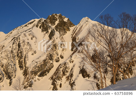 Goryudake in the morning sun 63758896
