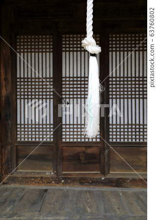 Korean traditional house door Korean traditional house door 63760802