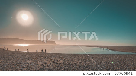 Aerial view of Odeceixe in Portugal 63760941