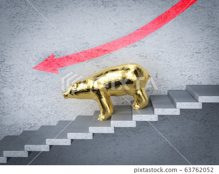 Bear stock market concept Bear stock market concept 63762052