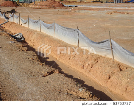 Erosion at ground and slopes is caused by rainfall. The soil structure is weak and there are landslide. Safety measure has been taken in some area. Erosion at ground and slopes is caused by rainfall. The soil structure is weak and there are landslide. Safety measure has been taken in some area. 63763727