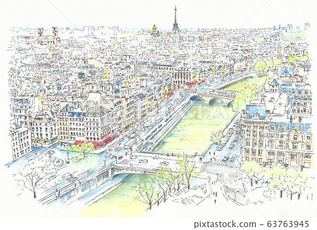 Cityscape of World Heritage, France, Paris 63763945