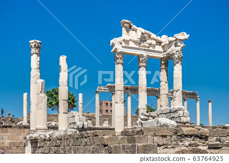 Temple of Dionysos in the Pergamon Ancient City, Temple of Dionysos in the Pergamon Ancient City, 63764925