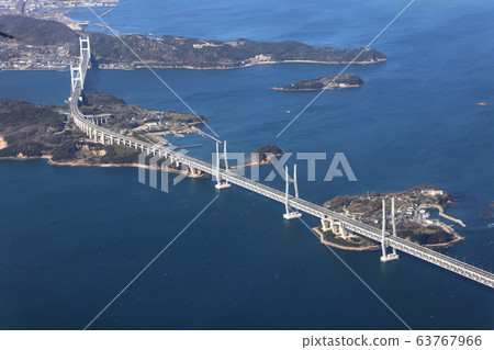 Seto Ohashi Aerial View 63767966