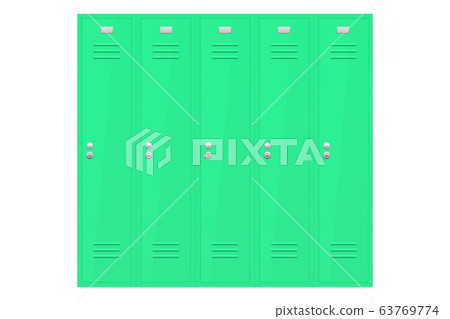 Green lockers section 63769774