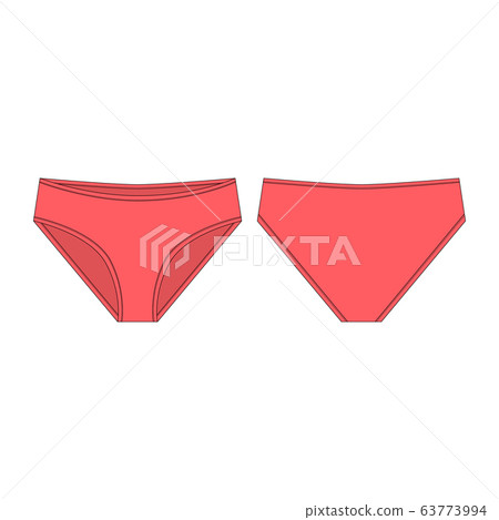 Underpants In Red Color For Girls Isolated On 63773994 PIXTA underpants-in-red-color-for-girls-isolated-on-63773994-pixta