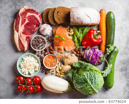 Healthy food ingredients 63774024