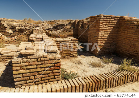 Ruins of an ancient city Sawran or Sauran Ruins of an ancient city Sawran or Sauran 63774144