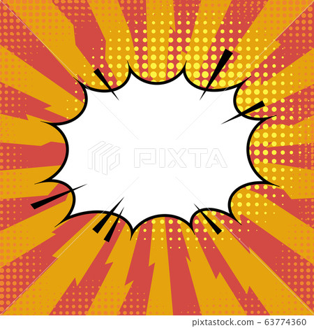 Comics Book Background. Colorful Halftone Pattern. Cartoon Speech Bubble. Dotted Texture Comics Book Background. Colorful Halftone Pattern. Cartoon Speech Bubble. Dotted Texture 63774360