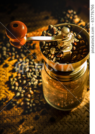 coffee grinder and roasted of coffee bean coffee grinder and roasted of coffee bean 63776766