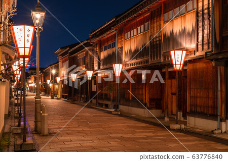 《石川縣》金澤市東茶屋區夜景 63776840