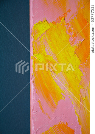 Textured background of paint in warm tones, 63777532