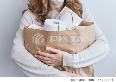 Buying panic for home quarantine due to Buying panic for home quarantine due to 63777971