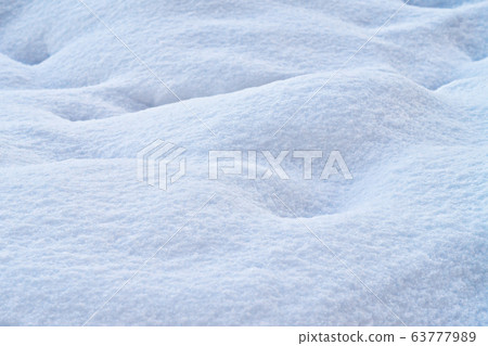 White Snow Bank Winter Background. 63777989