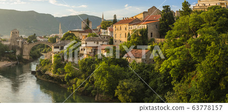Bosnia and Herzegovina Mostar's Stari Most and the Neretva River Bosnia and Herzegovina Mostar's Stari Most and the Neretva River 63778157