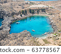 St Pauls Bay near Lindos Acropolis 63778567