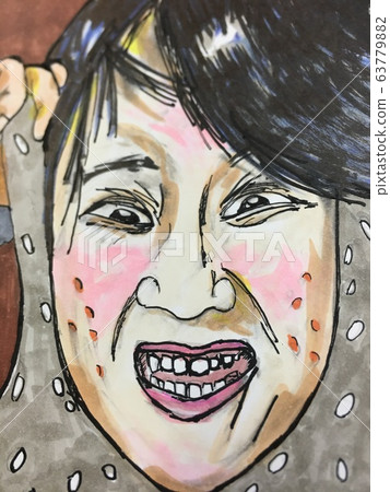 花哨的臉 63779882