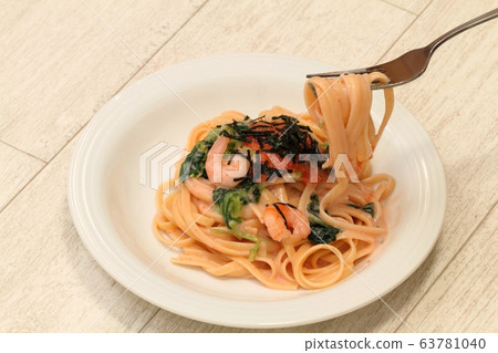 Mentaiko cream pasta Mentaiko cream pasta 63781040