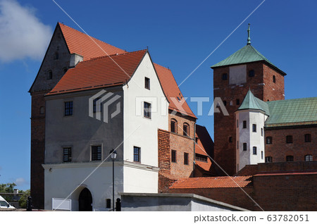 Medieval castle in Darlowo, Poland. Medieval castle in Darlowo, Poland. 63782051
