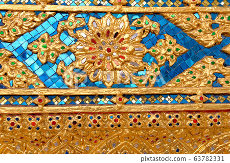 Detail of decorative work - Wat Pho Temple Complex Detail of decorative work - Wat Pho Temple Complex 63782331