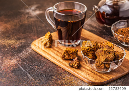 Chaga tea - a strong antioxidant, boosts immune Chaga tea - a strong antioxidant, boosts immune 63782609
